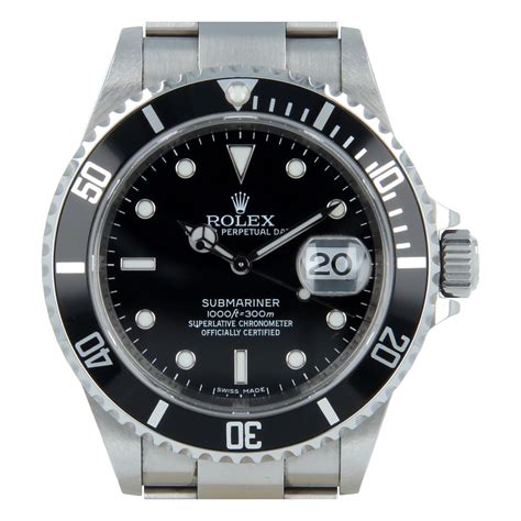 rolex submariner 16610 rrr nuovo|rolex submariner model 16610 price.